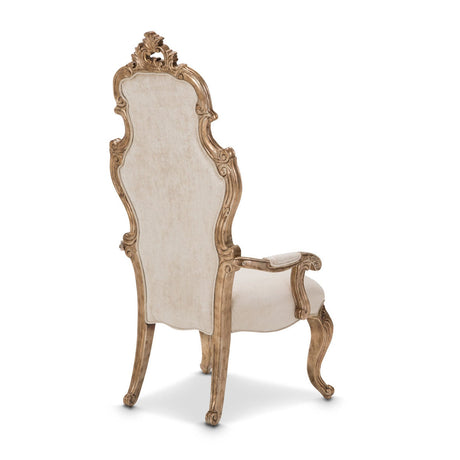 Michael Amini Platine De Royale Desk Chair - Home Elegance USA