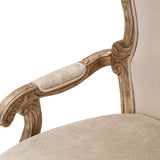 Michael Amini Platine De Royale Desk Chair - Home Elegance USA