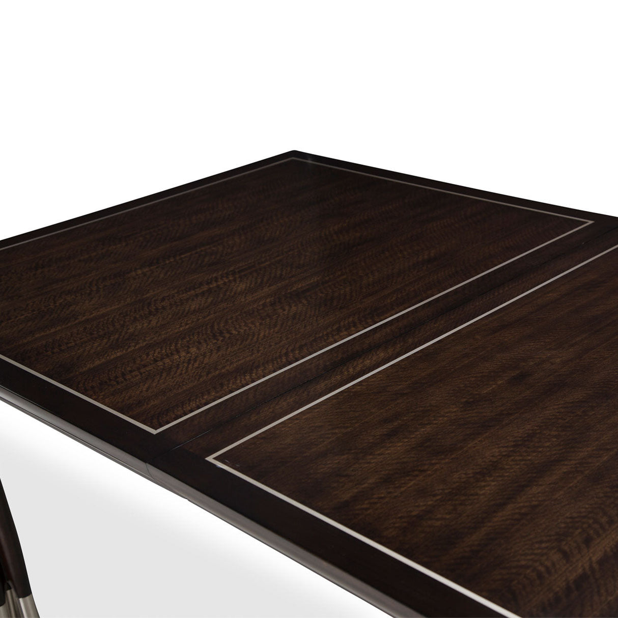 Aico Furniture - Paris Chic 5 Piece Rectangular Dining Table Set In Espresso - N9003000-409-5Set