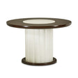 Paris Chic 60-Inch Round Dining Table in Espresso Finish – AICO Furniture