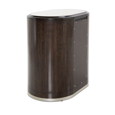 Aico Furniture - Paris Chic Accent Cabinet-Nightstand In Espresso - N9003040-409