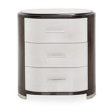 Aico Furniture - Paris Chic Accent Cabinet-Nightstand In Espresso - N9003040-409