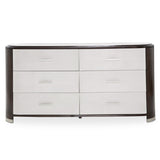 Aico Furniture - Paris Chic Storage Console-Dresser In Espresso - N9003050-409