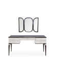 Paris Chic 2-Piece Vanity Desk Set in Espresso – AICO Furniture
