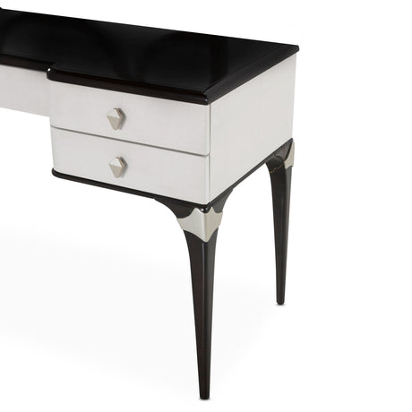 Aico Furniture - Paris Chic Vanity Desk In Espresso - N9003058-409