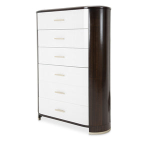 Paris Chic 6-Drawer Chest in Espresso Finish – AICO Furniture