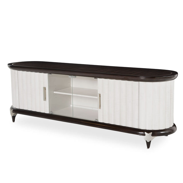 Aico Furniture - Paris Chic Media Cabinet In Espresso - N9003081-409