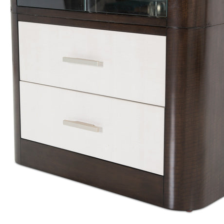 Aico Furniture - Paris Chic Display Cabinet In Espresso - N9003209-409