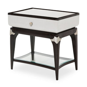 Paris Chic Rectangular End Table In Espresso - N9003222-409 - Aico Furniture