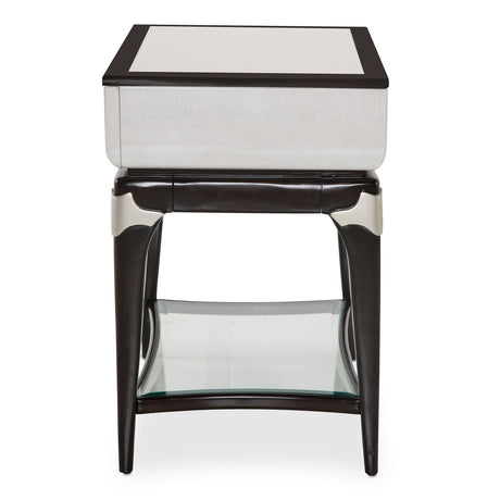 Aico Furniture - Paris Chic Rectangular End Table In Espresso - N9003222-409