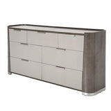 Aico Furniture - Roxbury Park Storage Console-Dresser In Slate - N9006050-220