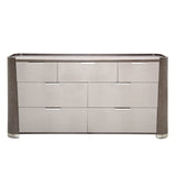 Aico Furniture - Roxbury Park Storage Console-Dresser In Slate - N9006050-220