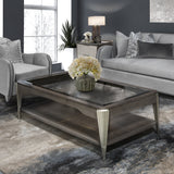 Aico Furniture - Roxbury Park Cocktail Table In Slate - N9006201-220