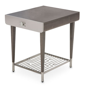Roxbury Park End Table In Slate - N9006202-220 - Aico Furniture