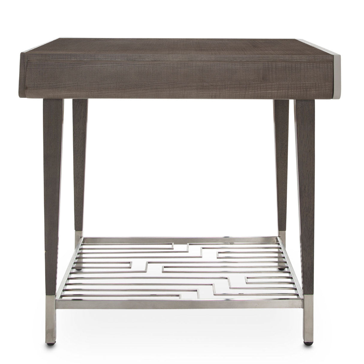 Aico Furniture - Roxbury Park End Table In Slate - N9006202-220