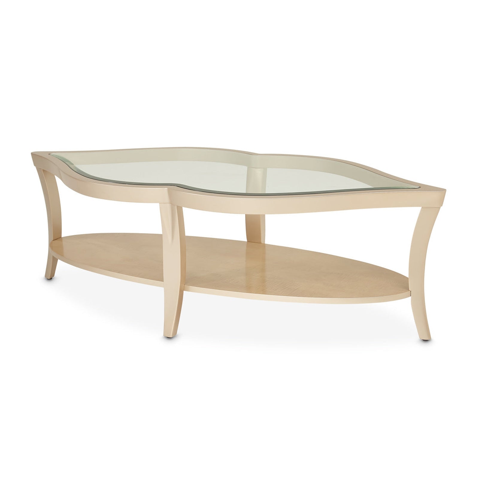Aico Furniture Malibu Crest Panel Bed - Thumbnail 3