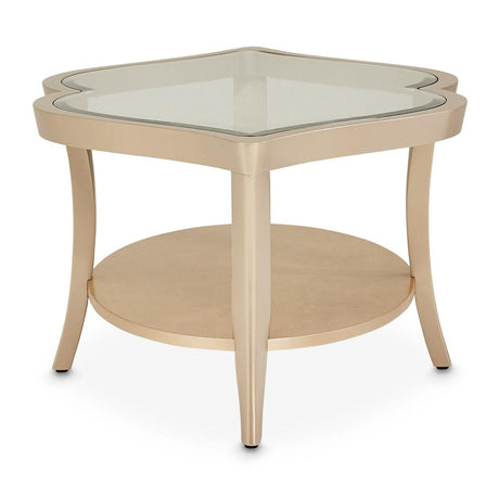 Michael Amini Malibu Crest Cocktail Table - Home Elegance USA