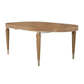 Villa Cherie Oval Extendable Dining Table in Caramel with Chardonnay Accents – AICO Furniture