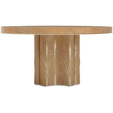 Michael Amini Villa Cherie Caramel Round Dining Table - Home Elegance USA