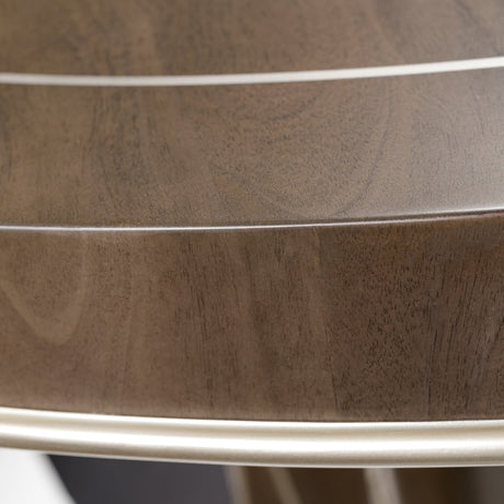 Villa Cherie 5-Piece Round Dining Table Set Hazelnut — AICO Furniture