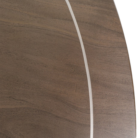 Aico Furniture - Villa Cherie Round Dining Table In Hazelnut - N9008003-410