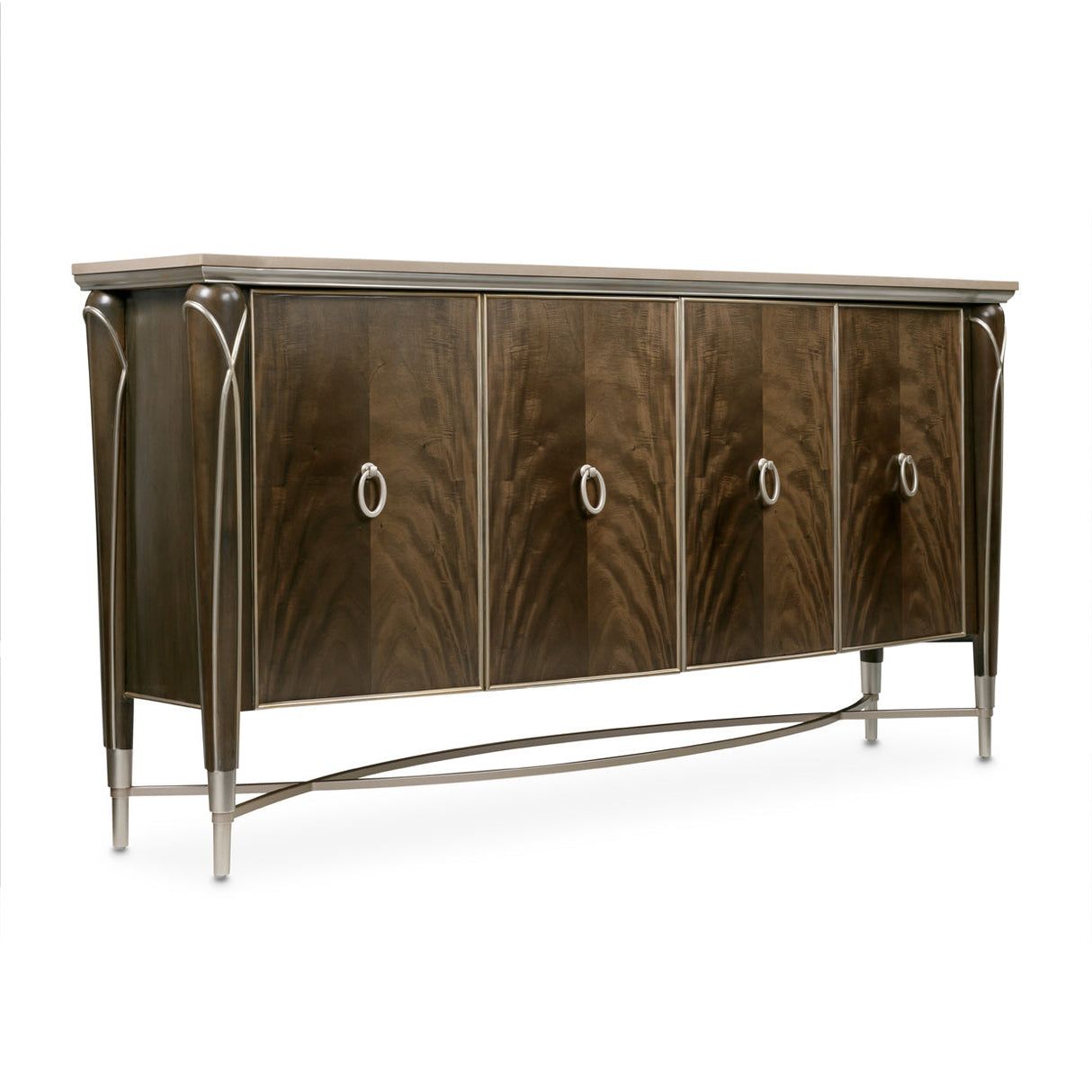 Michael Amini Villa Cherie Hazelnut Sideboard - Home Elegance USA