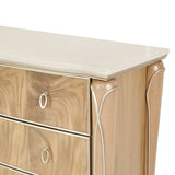 Aico Furniture - Villa Cherie Caramel Dresser In Chardonnay - N9008050-134