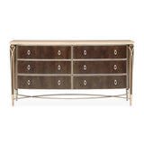 Aico Furniture - Villa Cherie Dresser In Hazelnut - N9008050-410