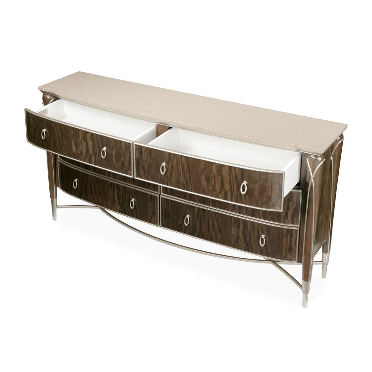 Michael Amini Villa Cherie Hazelnut Dresser - Home Elegance USA