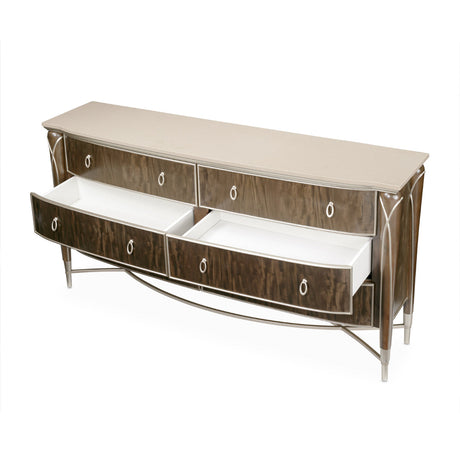 Michael Amini Villa Cherie Hazelnut Dresser - Home Elegance USA