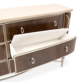 Aico Furniture - Villa Cherie Dresser In Hazelnut - N9008050-410