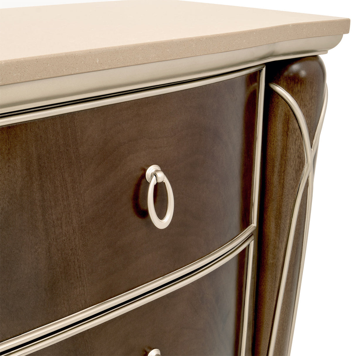 Aico Furniture - Villa Cherie Dresser In Hazelnut - N9008050-410