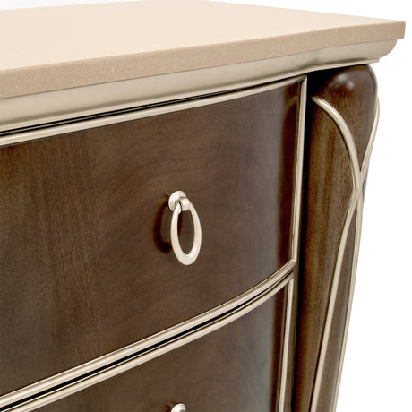 Aico Furniture - Villa Cherie Dresser In Hazelnut - N9008050-410