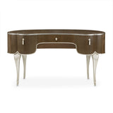 Aico Furniture - Villa Cherie Vanity Desk In Hazelnut - N9008058-410