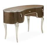 Aico Furniture - Villa Cherie Vanity Desk In Hazelnut - N9008058-410