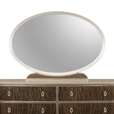 Aico Furniture - Villa Cherie Dresser With Mirror In Hazelnut - N9008050-60-410