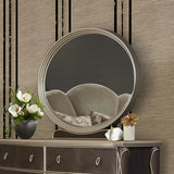 Aico Furniture - Villa Cherie Dresser With Mirror In Hazelnut - N9008050-60-410