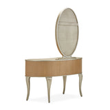 Aico Furniture - Villa Cherie Caramel Vanity Mirror In Chardonnay - N9008068-822