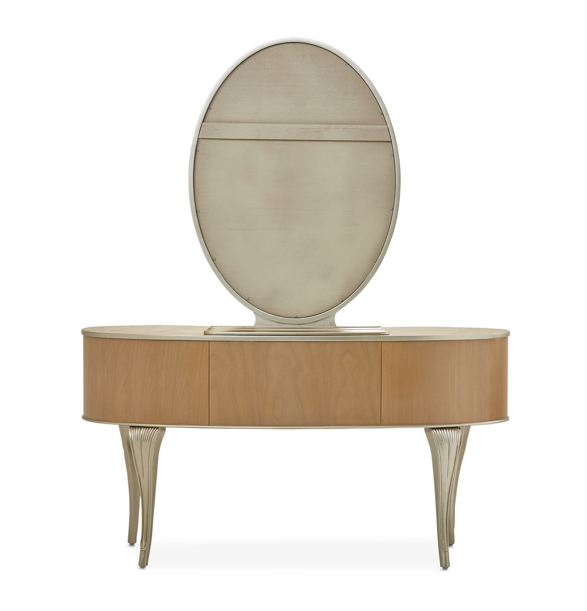 Aico Furniture - Villa Cherie Caramel Vanity Mirror In Chardonnay - N9008068-822