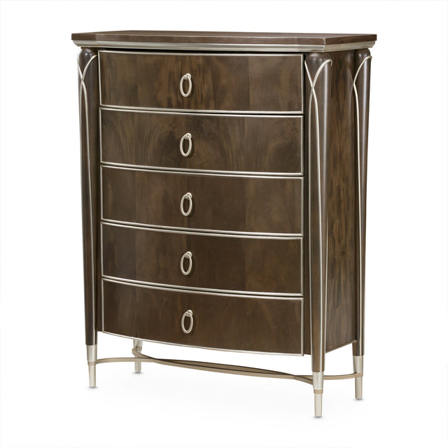 Aico Furniture - Villa Cherie Chest Of Drawers In Hazelnut - N9008070-410