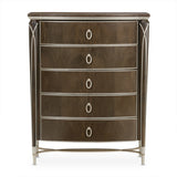 Aico Furniture - Villa Cherie Chest Of Drawers In Hazelnut - N9008070-410