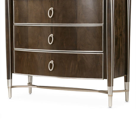 Aico Furniture - Villa Cherie Chest Of Drawers In Hazelnut - N9008070-410