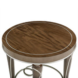 Aico Furniture - Villa Cherie End Table In Hazelnut - N9008202-410