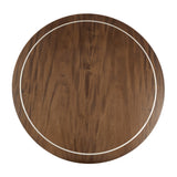 Aico Furniture - Villa Cherie End Table In Hazelnut - N9008202-410