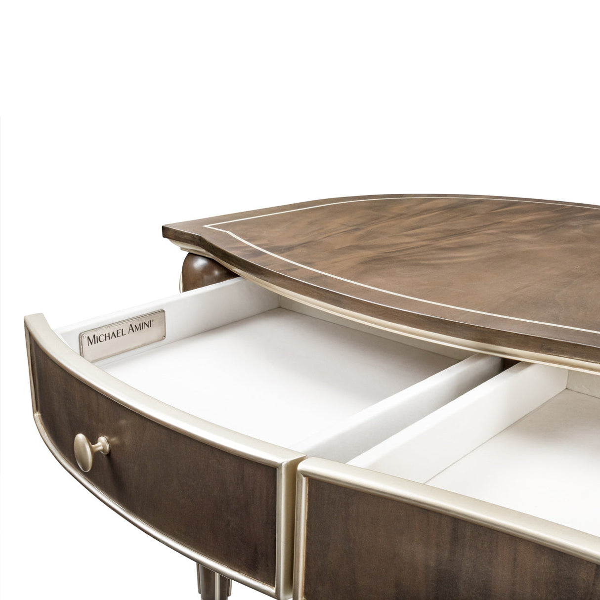 Michael Amini Villa Cherie Hazelnut Desk - Home Elegance USA