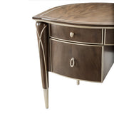 Michael Amini Villa Cherie Hazelnut Desk - Home Elegance USA