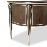 Michael Amini Villa Cherie Hazelnut Desk - Home Elegance USA