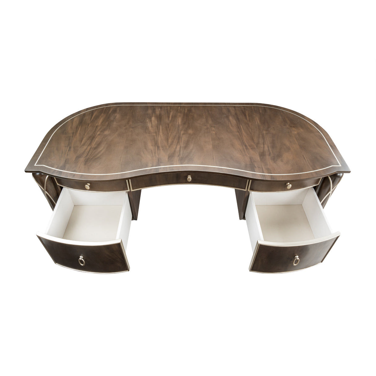 Michael Amini Villa Cherie Hazelnut Desk - Home Elegance USA