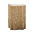 Villa Cherie Caramel Chairside Table In Chardonnay - N9008222-134 - Aico Furniture