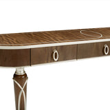 Michael Amini Villa Cherie Hazelnut Console Table - Home Elegance USA